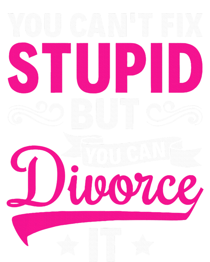 Ex Wife You CanT Fix Stupid But You Can Divorce It Bella+Canvas Jersey Crop Tee