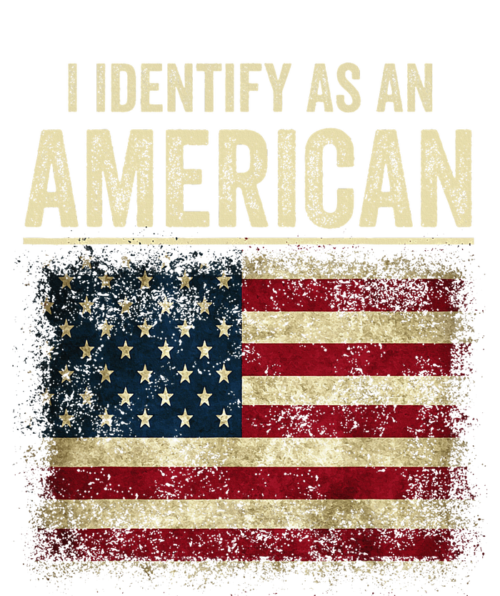 I Identify As An American Flag T-Shirt