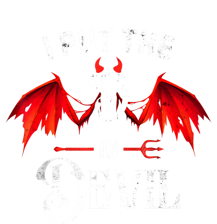 I Put D In Devil Matching Couple Funny Halloween T-Shirt