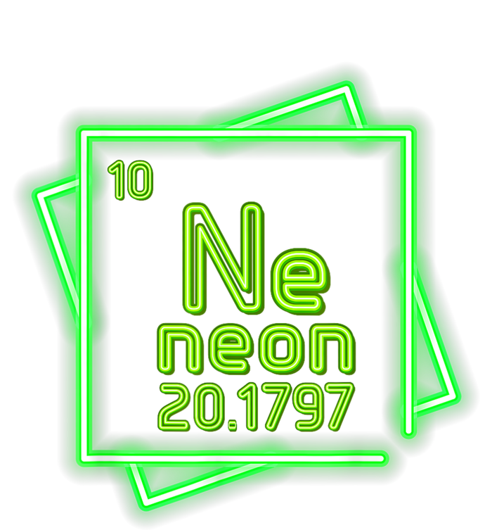 Neon Element Chemistry Periodic Table Science Nerd T-Shirt