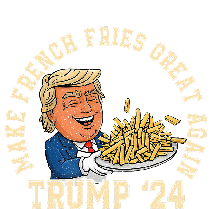 Donald Trump 2024 French Fry Make French Fries Great Again Kids Hoodie