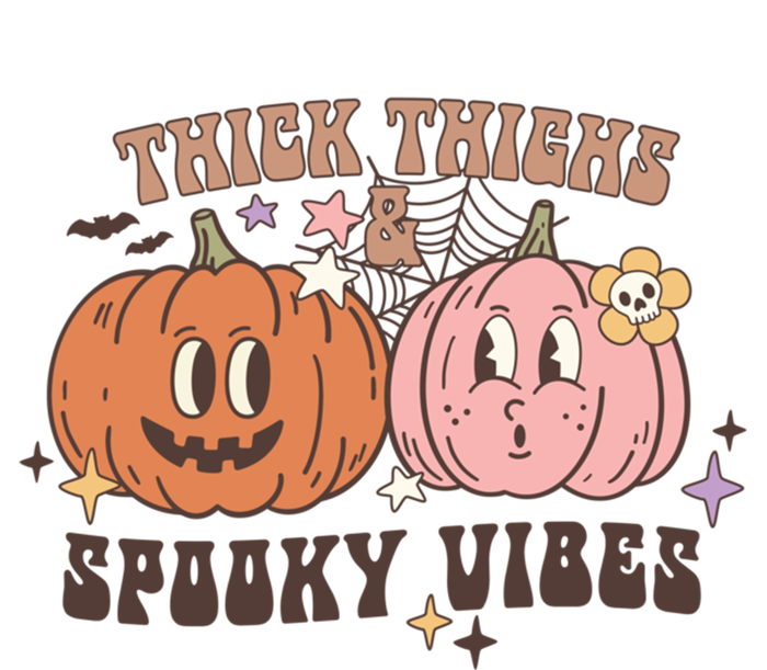 Thick Thighs And Spooky Vibes Gift Women's Racerback Tank