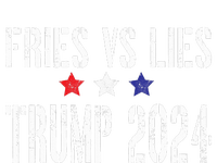 Fries Vs Lies Trump 2024 French Fries Trump Vance 2024 Tie-Dye T-Shirt