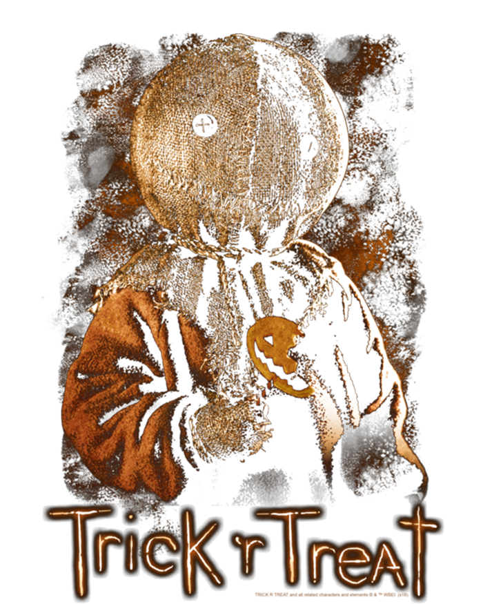 Trick R Treat Sucker Gift Striped Beanie with Solid Band