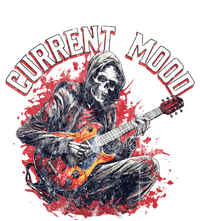 Vintage Guitar Player Rock And Roll Skeleton Current Mood Cool Gift T-Shirt