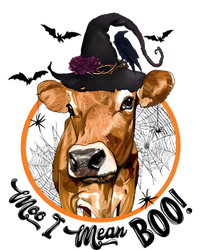 Witch Cow Moo I Mean Boo Halloween Funny Cow Lover Cute Gift Sustainable Beanie