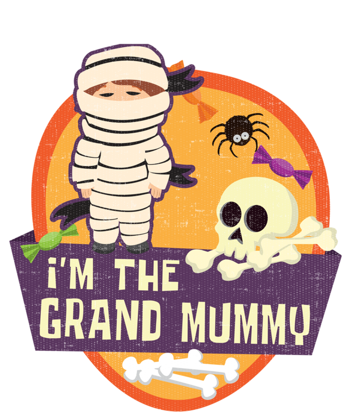 IM The Grand Mummy Mummy Spider Halloween Cool Gift Women's Flannel Pajama Set