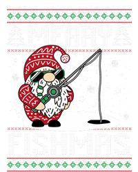 Merry Fishmas Fishing Gnome Christmas Santa Fisherman T-Shirt