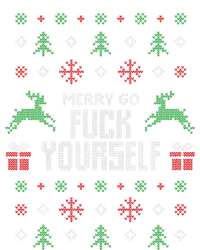 Merry Go Fuck Yourself I Funny Ugly Christmas Christmas Women's Perfect Tri Rocker Tank