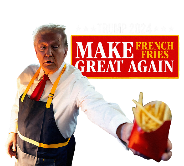 Donald Trump 2024 French Fry Make French Fries Great Again T-Shirt