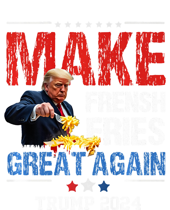 Donald Trump 2024 French Fry Make French Fries Great Again Premium Short Acrylic Beanie