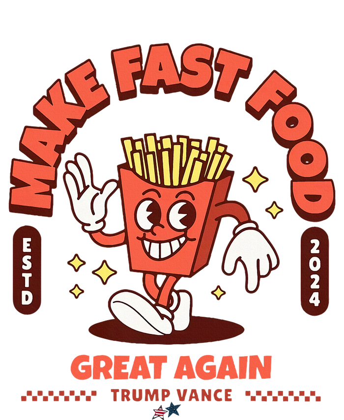 Make Fast Food Great Again MagadonaldS Trump Magnet