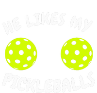 He Likes My Pickleballs Couple Pickleball Matching Zip Tote Bag