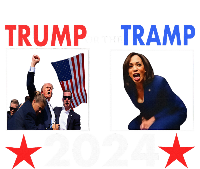 Trump Or The Tramp 2024 Vote For Trump Trump Vance 2024 Tall T-Shirt