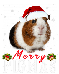 Merry Pigmas Face Mask Funny Guinea Pig Christmas Santa Xmas T-Shirt