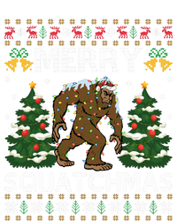 Merry Squatchmas Bigfoot Gift Ugly Santa Bigfoot Christmas Canvas