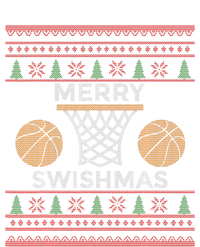 Merry Swishmas Basketball Funny Cool Boy Christmas Tote Bag