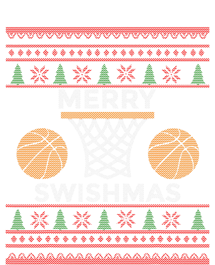 Merry Swishmas Basketball Funny Cool Boy Christmas Tote Bag