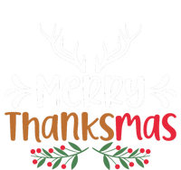 Merry Thanksmas Christmas Thanksgiving Turkey Santa Long Sleeve Womens California Wash Sweatshirt