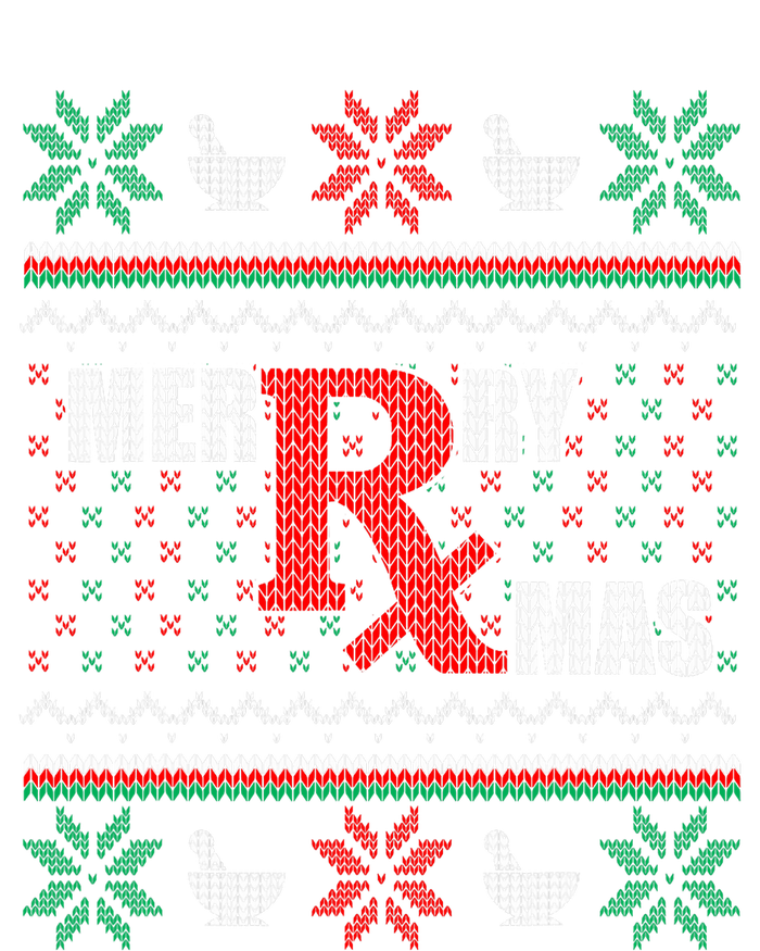 Merry Xmas Pharmacist Ugly Christmas Sweater Pharmacy Tech T-Shirt