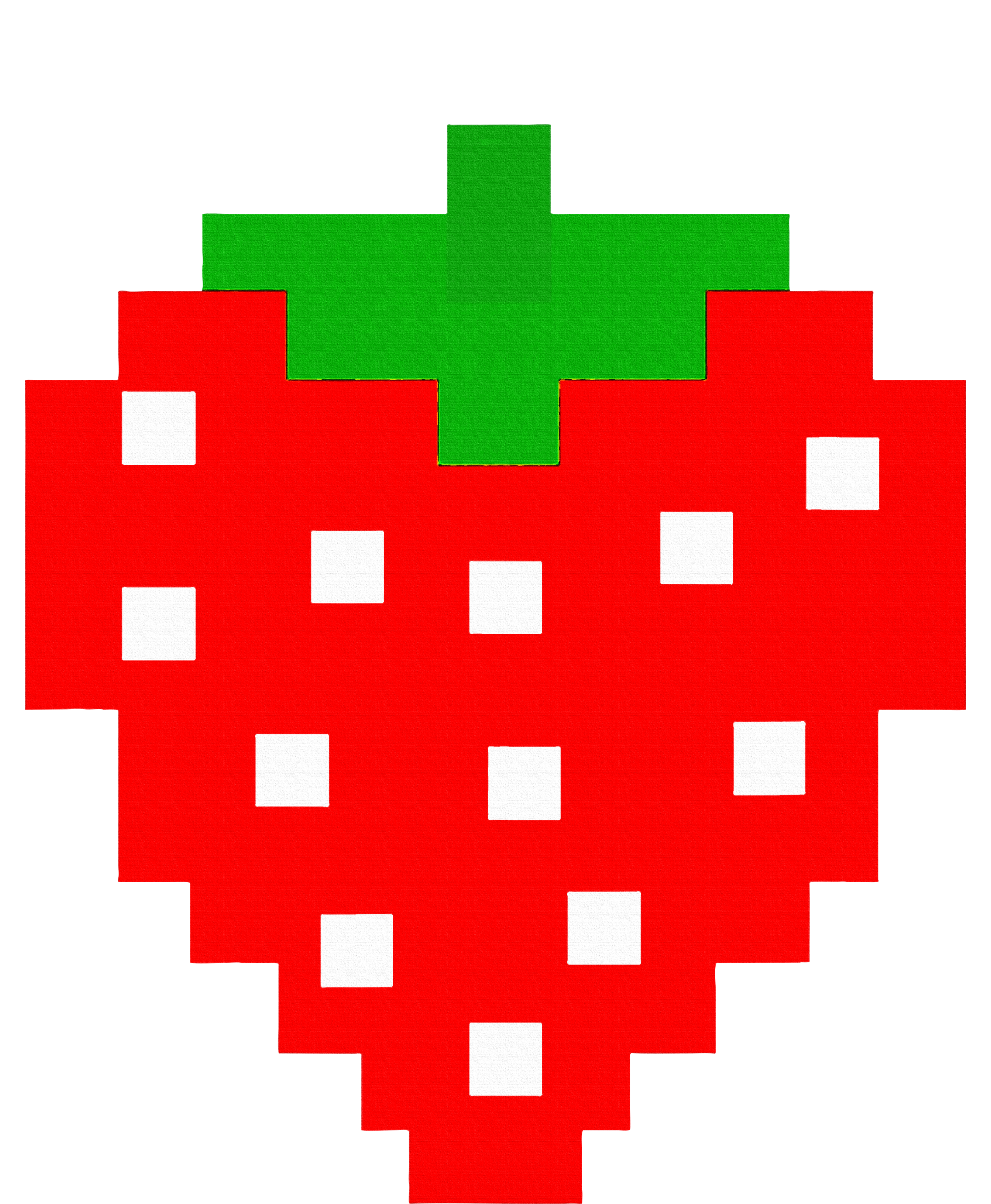 Pixel Strawberry 80s Video Game Halloween Costume Pajama Set