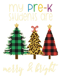 My Students Are Merry And Bright Pre K Teacher Christmas Long Sleeve Kids Long Sleeve Shirt