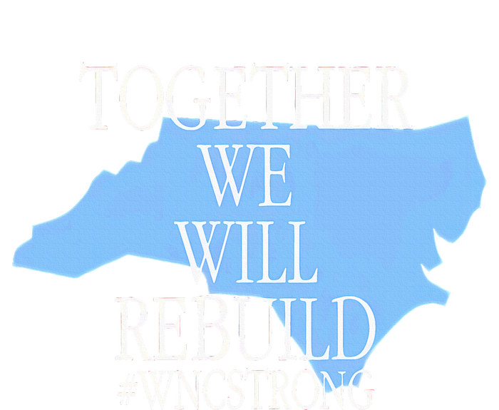 Together We Will Rebuild Wnc Strong Doggie Tank