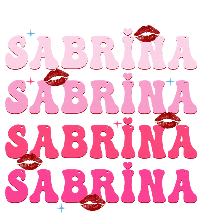 Retro Sabrina Personalized Name I Love Sabrina Groovy Meme Performance Sprint T-Shirt