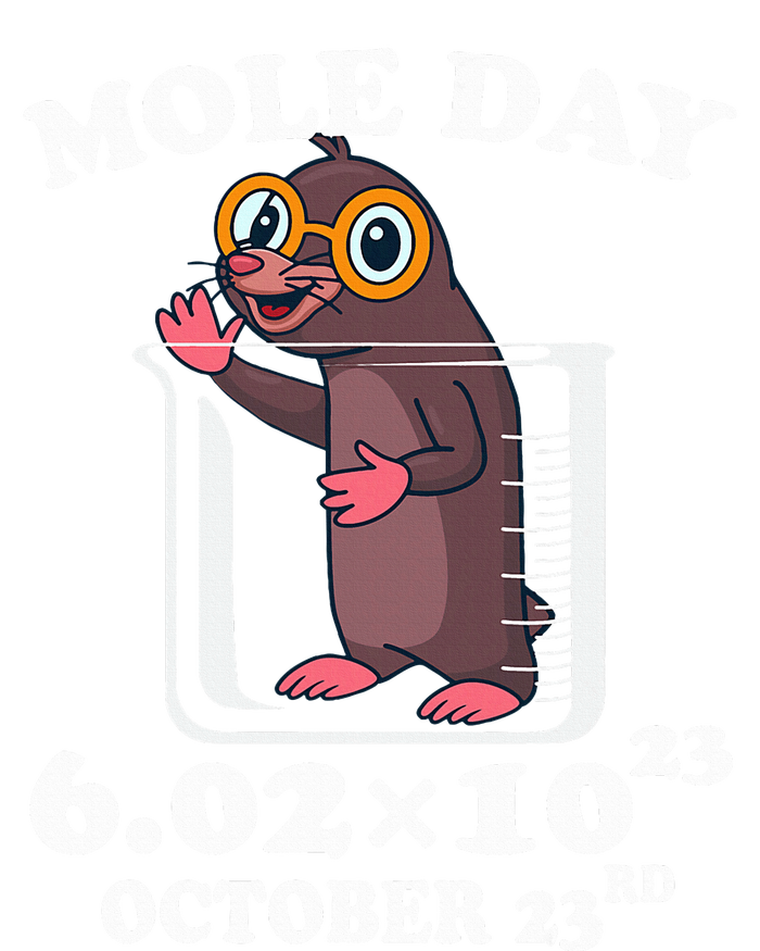 Mole Day AvogadroS Number October 23rd Science Lovers V-Neck T-Shirt