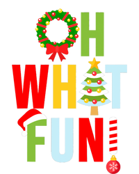 Oh What Fun Christmas With Wreath And Tree T-Shirt