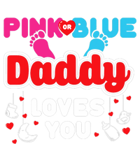 Daddy Loves You Dad Announcement Gender Reveal Tank Top