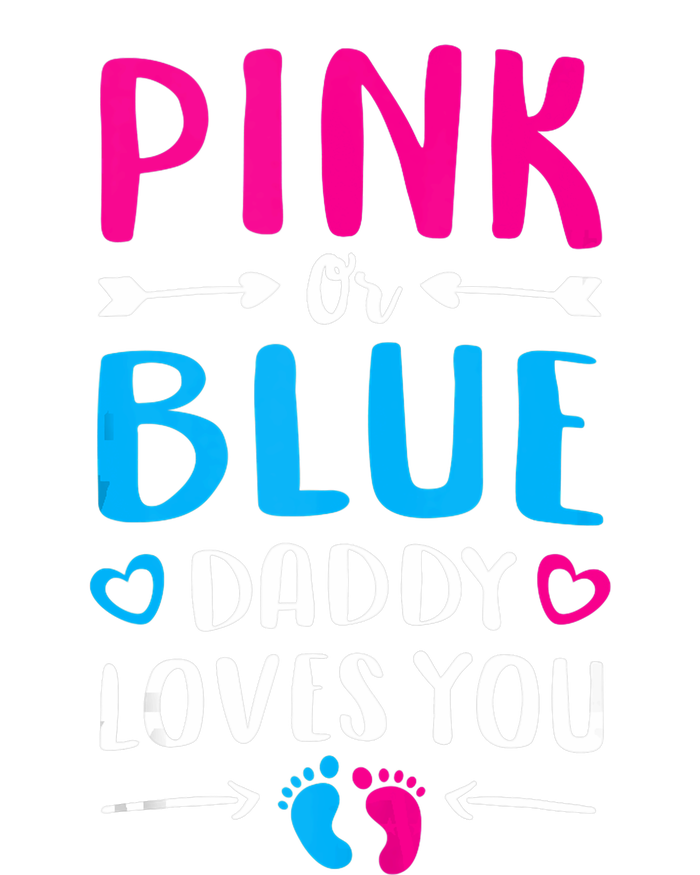 Daddy Loves You Mom Dad Gender Reveal Tank Top T-Shirt