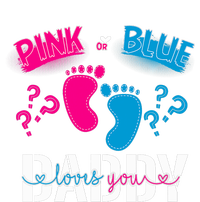 Daddy Loves You Gender Reveal First Time Dad Kids T-Shirt