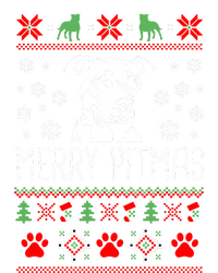 Pitbull Christmas Lovers Merry Pitmas Ugly Christmas Sweatshirt Sweatshirt