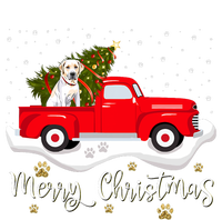 Red Truck Merry Christmas Tree Labrador Retriever Christmas City Backpack