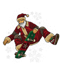 Santa Claus Does Tricks On A Skateboard Skate Xmas Performance Sprint T-Shirt