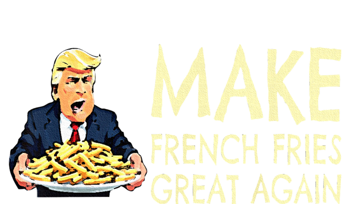 Make French Fries Great Again Trump 2024 French Fry Women's V-Neck T-Shirt