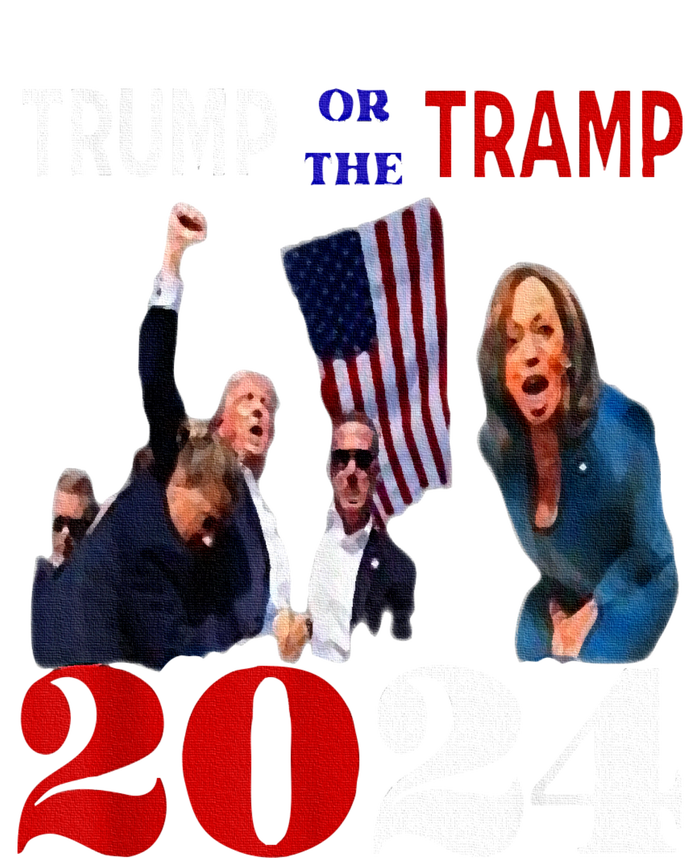 Trump Or The Tramp 2024 Vote For Trump Vance 2024 16 in Basic Backpack