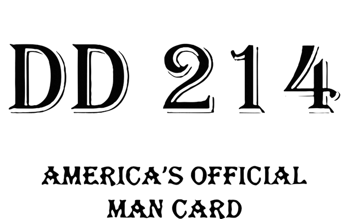 Dd214 America Man Card Canvas