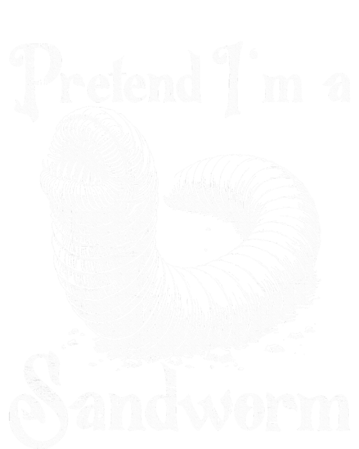 Pretend IM A Sandworm Funny Halloween Costume Ceramic Star Ornament