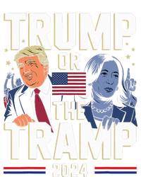 Trump Or The Tramp 2024 Vote For Trump Zip Tote Bag