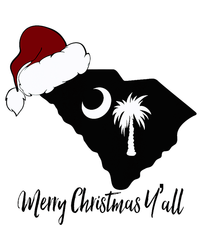 South Carolina Sc Merry Christmas Yall Sustainable Knit Beanie