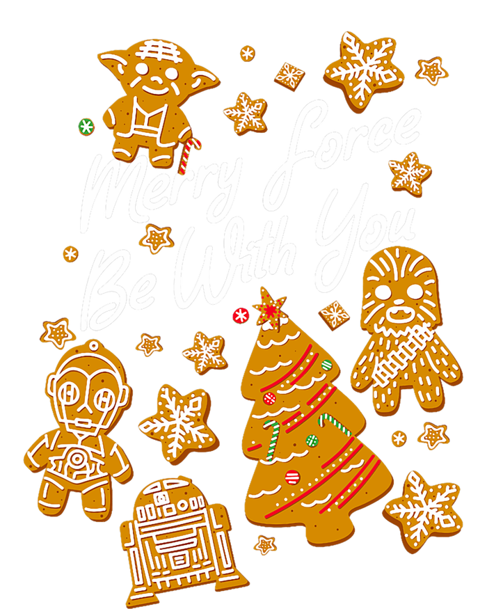 Christmas Merry Force Be With You Xmas Cookies Tall Long Sleeve T-Shirt