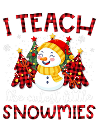 Teach The Cutest Snowmies Teacher Christmas Pajamas Xmas Tie-Dye Long Sleeve Shirt