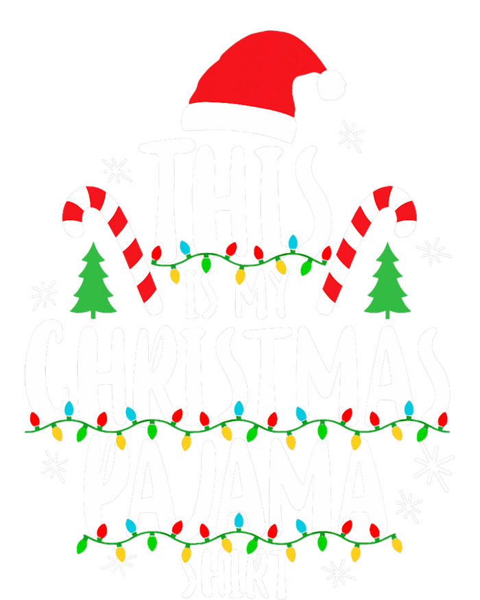 This Is My Christmas Pajama Xmas Family Christmas 2024 Sweatshirt Cinch Pack Bag