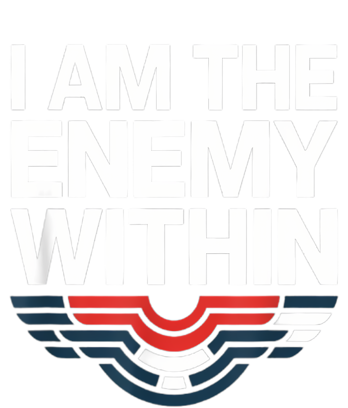 I Am The Enemy Within Women's Perfect Tri Rocker Tank