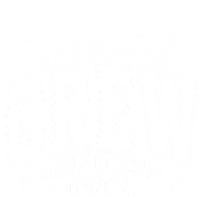 Christmas Crew Making Memories Together USA-Made Snowflake Beanie