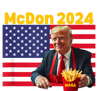 Mcdon 2024 Funny Donald Trump French Fry Cooking Fries Toddler Sweatshirt