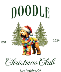 Goldendoodle Christmas Club Knit Cap Winter Beanie