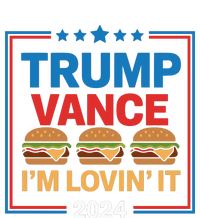 Trump Vance Im Lovin It Hamburger 2024 Election 2024 Softstyle Adult Sport Polo